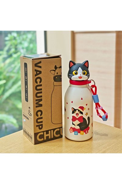 Generic Kids Insulated Straw Cup Portable School Travel Water Bottle