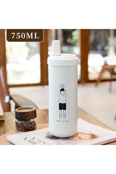 Generic كوب شاي معزول حراريًا من الفولاذ المقاوم للصدأ 316، بتصميم مزدوج لفصل...