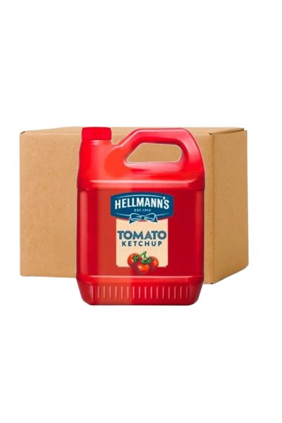 Generic Brand Hellmann's Halal Ketchup 5kg, pack of 4pcs