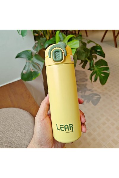 Generic Stainless Steel Vacuum Insulated Flip Lid Water Cup Direct Sip Travel...