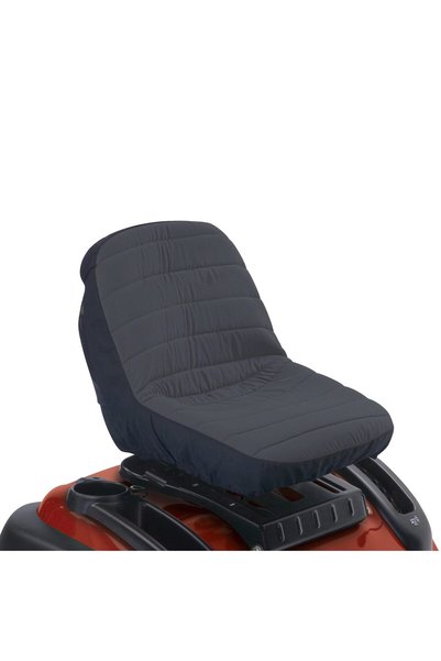 Classic Accessories Deluxe Riding Lawn Mower Seat Cover, Medium