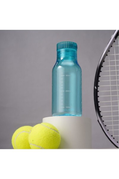 Generic Plastic Sports Water Bottle with Time Markings Student Shatterproof