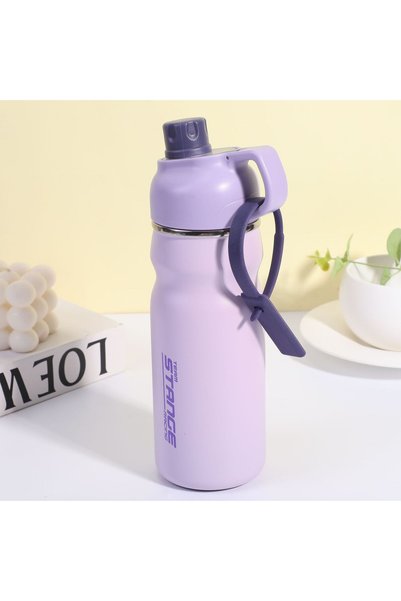Generic كوب معزول بغطاء قلاب من الفولاذ المقاوم للصدأ، مناسب للاستخدام في اله...