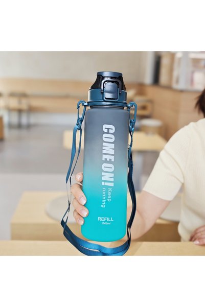 Generic كوب رياضي بلاستيكي مطلي بطبقة غير لامعة، سعة كبيرة، مناسب للاستخدام ف...