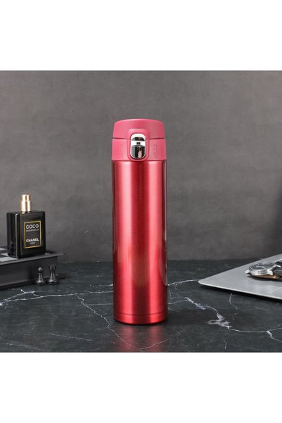 Generic Stainless Steel Vacuum Insulated Flip Lid Car Cup Thick Wall Tumbler