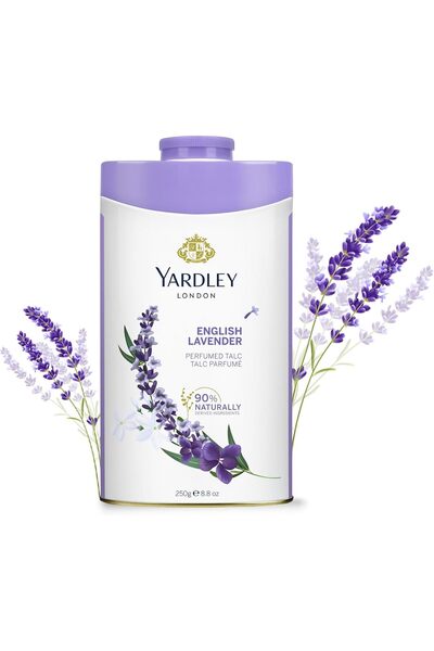 YARDLEY بودرة تالك معطرة برائحة اللافندر من لندن إنجلش - 250 جرام |   انتعاش ...