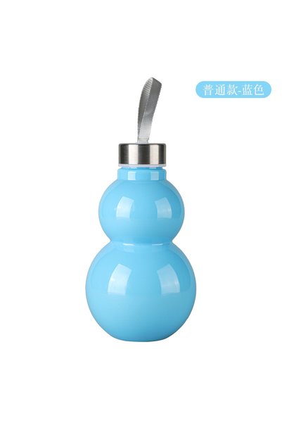 Generic Chinese Style Gourd Water Bottle with Strap Outdoor Travel Flask