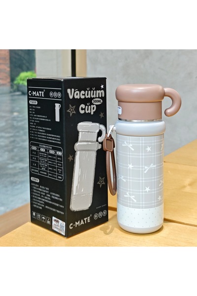 Generic 316 Stainless Steel Vacuum Insulated Straw Cup with Lanyard Handle