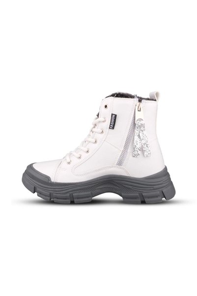 KİNDEP (Conpax) Non-Slip Sole, Zipper Closure, Wool-Lined Women's Casual Zip-...
