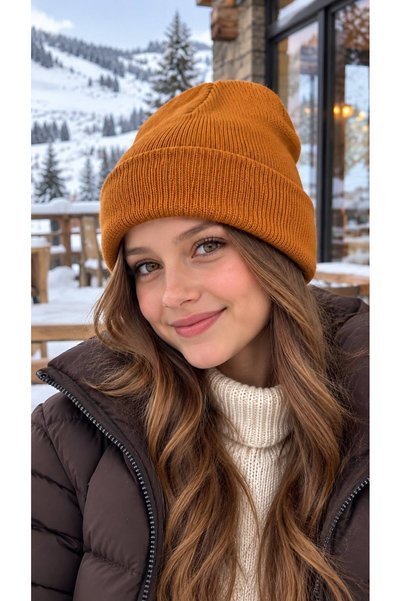 BALIENTE Taba Soft-Textured Knit Girls' Beanie, Ages 7–12