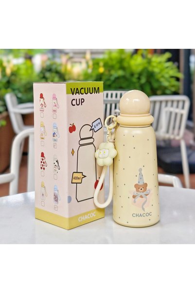 Generic Stainless Steel Vacuum Insulated Water Cup with Charm Portable Tumbler