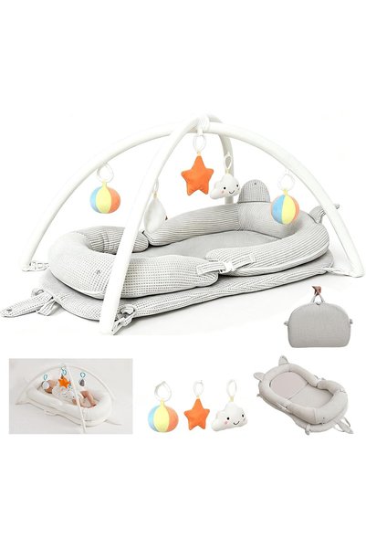 Generic 3 in 1 Baby Lounger, Cotton Soft Breathable Cover, Portable Washable ...