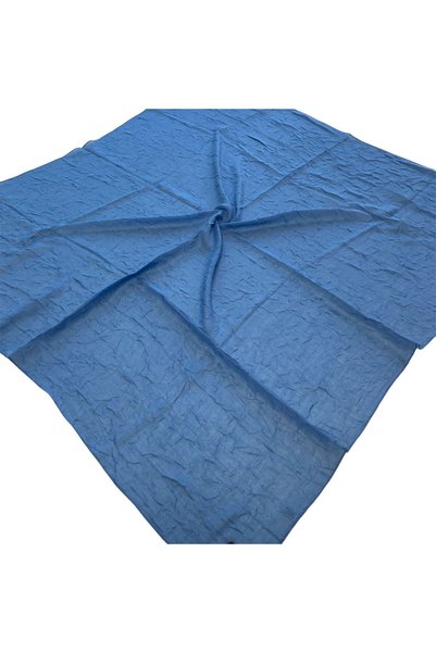 Dige Shawl Secret Летен шал в краш стил, син 55082