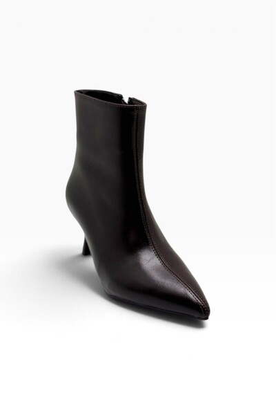 C shoes C-Shoes BÇ104-27 Patent Leather Women's Pointed Toe Boots with Stilet...