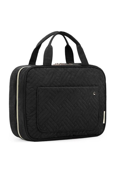 BAGSMART Large Toiletry Bag Travel Bag with Hanging Hook, Water-resistant Mak...