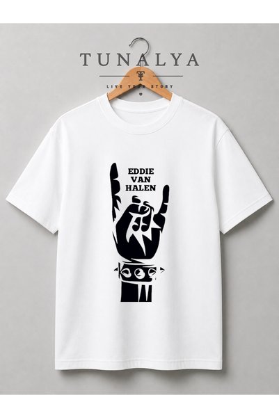 Grafftee Clothing تي شيرت فضفاض بتصميم فان هالين، مناسب للرجال والنساء.