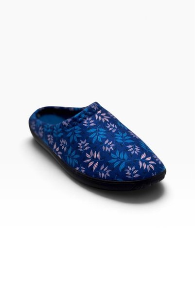 GEZER 16667-27 Papuci de casă termici cu model de frunze, mărimi 36-41