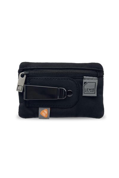 Lewis N. Clark RFID Hidden Clip Stash Money Belt Travel Pouch + /Id Holder fo...
