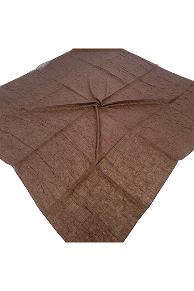Dige Shawl Secret Καλοκαιρινό Κασκόλ Σκούρο Καφέ 55070