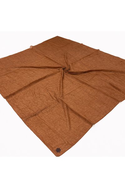 Dige Shawl Secret Καλοκαιρινό Κασκόλ Κρας Καφέ 53851