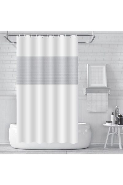 Generic Waterproof Shower Curtain for Standard Bathtubs and Wet Rooms 180 x 1...