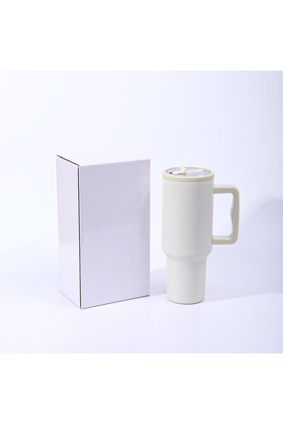 Generic 40oz 304 Stainless Steel Insulated Straw Tumbler with Handle, Double ...