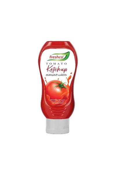 Freshco كاتشب، عبوة مربعة، 340 جرام (عبوة واحدة).