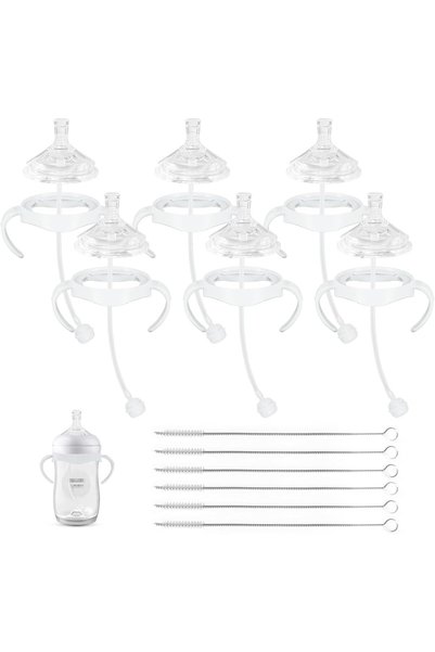 Generic Baby Bottle Sippy Cup Conversion Kit for Philips Avent Natural. Trans...