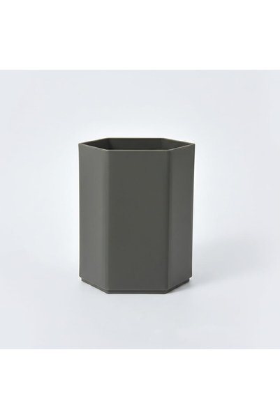 Generic Hexagonal Desktop Organizer, Dark Gray Storage Container for Pens and...