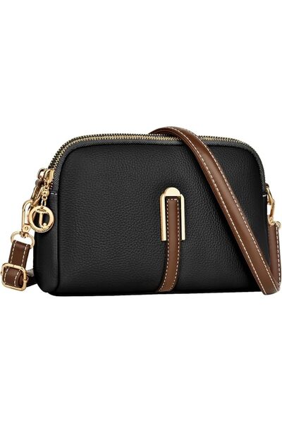 KASTWAVE Crossbody Bag for Women, Leather Handbag & Shoulder Bag with Adjusta...
