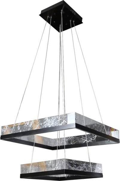 Generic Brand Modern Black Area Light +3 Lights, Size 40 + 60 Cm, 180 Watts.