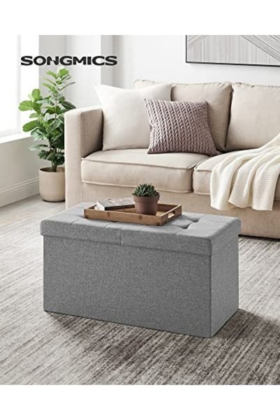 Talis Bancuta hol cufar cu depozitare, Talis, Gri, 76x38x38 cm