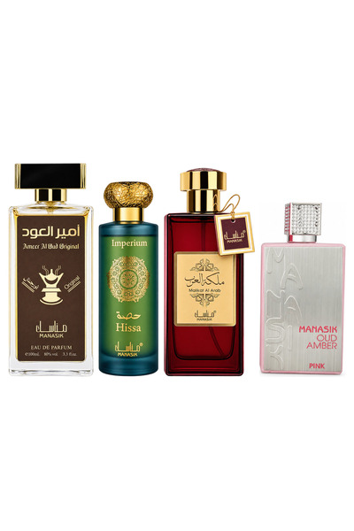MANASIK Set 4 Manasik, Ameer al Oud Original + Hissa Imperium + Malikat al Ar...