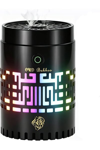 Generic مبخرة بخور صغيرة محمولة، جهاز توزيع الزيوت العطرية الكهربائي مع جهاز ...