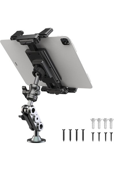 Generic Heavy Duty Aluminum Tablet Mount Holder for Car, Boat Dashboard & Wal...