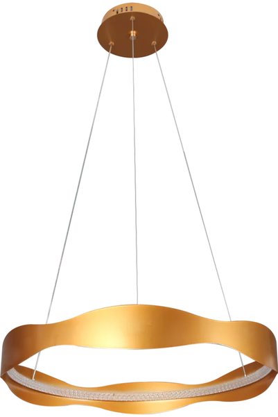 Generic Brand Najaf Modern Gold Ring Diameter 60 cm Lighting Color 3 Lights 42 W