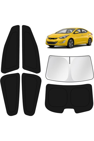 Generic Car Window Shades for Hyundai Elantra 2011-2015 2016 Windshield Sun S...