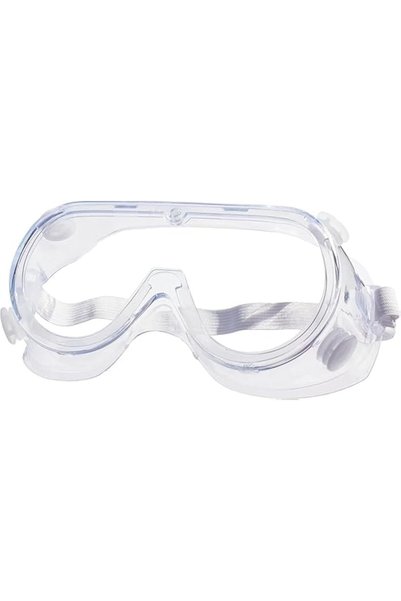 Generic Anti Fog Indirectly Vented Lab Safety Goggles Over Glasses, Clear Len...