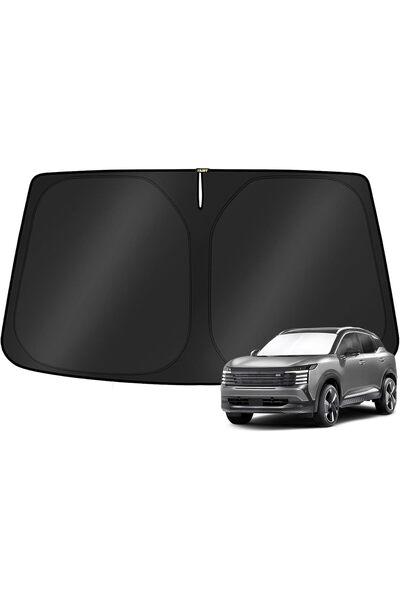 Generic Windshield Sun Shade for Nissan Kicks 2025 2026 Custom Fit Sunshade A...