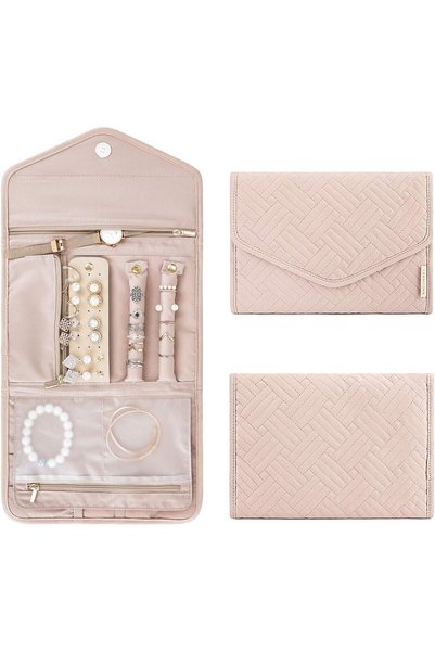 Generic Travel Jewelry Organizer, 23 * 45cm Travel Jewellery Storage Bag for ...