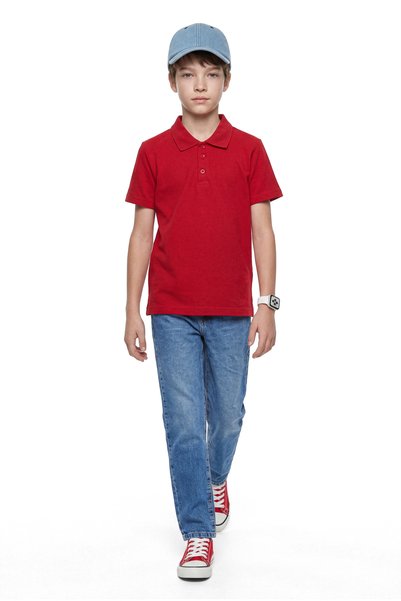PAULMARK Boy's polo neck t-shirt
