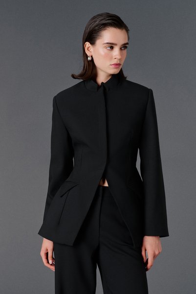 VATKALI Premium Waist-Fitted Blazer Jacket