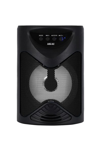 AKAI Boxa portabila activa ABTS-704, Bluetooth 4.2, Radio FM