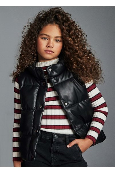 MAYORAL Girl's Vest Black