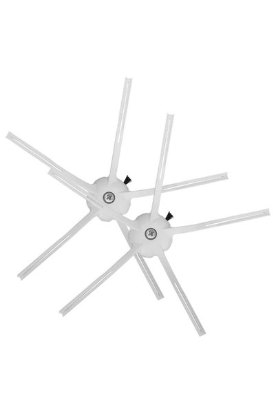 Roborock S5, S6, S7, Q7, Q7 Max Serisiyle Uyumlu Slikon Yan Fırça *2 Adet