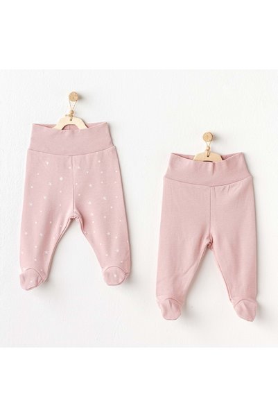 andywawa Baby Girl Booties Pants Pink