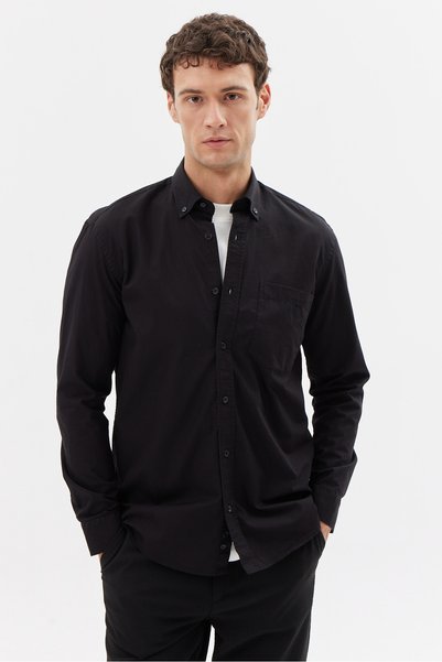 PAULMARK Men's Regular Shirt with Pockets