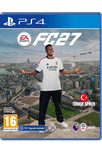 Sony FC 27 FİFA 2027 Digital Edition Ps4 Uyumlu Türkçe Spiker