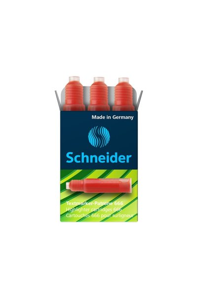 SCHNEIDER Пълнител за червен текстомаркер Refill Maxx115
