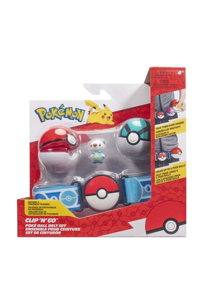 Pokemon Clip 'N' Go PokeBall Kemer ve Figür Seti PKW4166